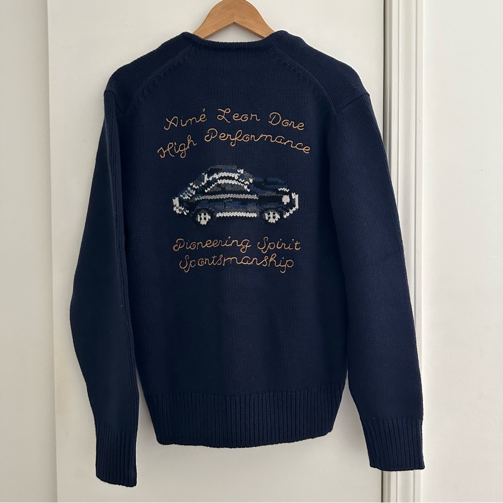 Aime leon dore x Porsche 356 cardigan
